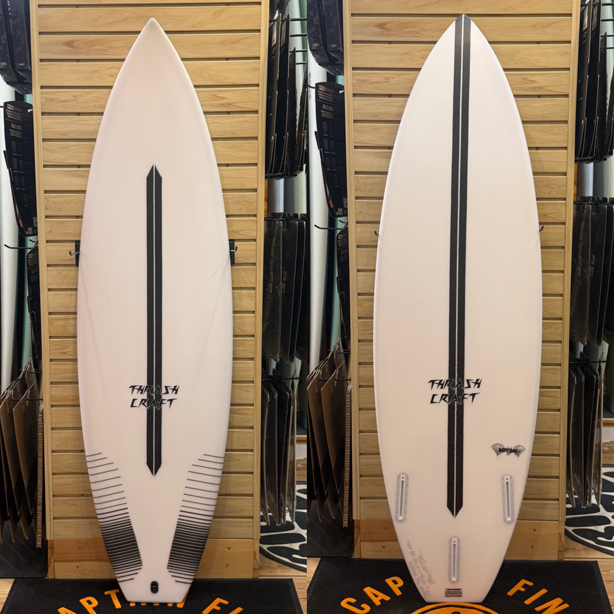 5'9 B@t$#!t surfboard top photo